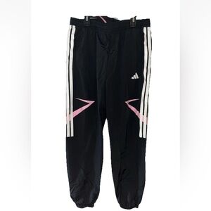 Adidas Women's Tiro Cut 3-Stripes Colorblock Cuffed Pants Size Medium